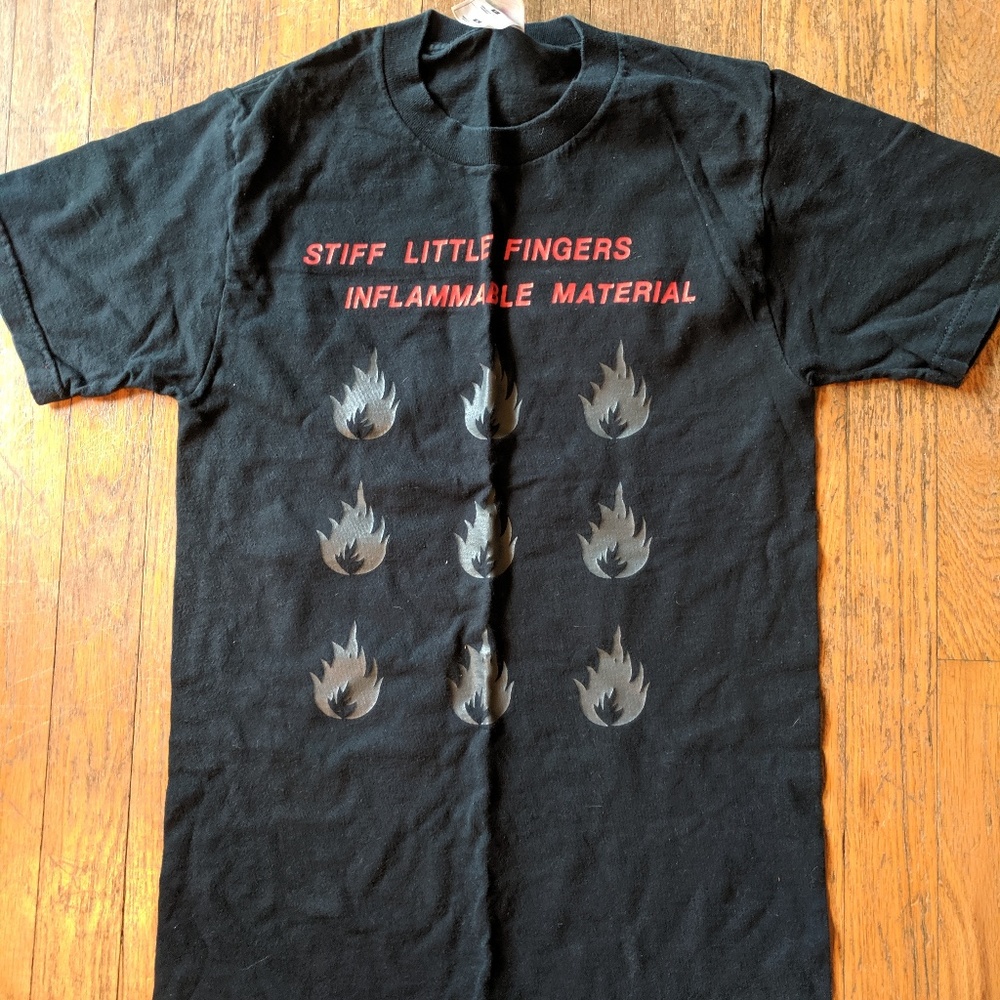 Stiff Little Fingers band shirt